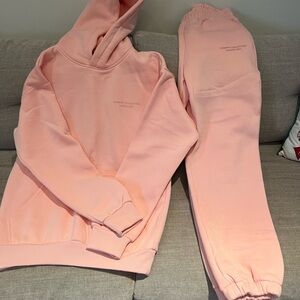 Cozy Pink Hoodie and Sweatpants Set